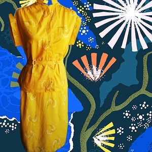 1960s Finnish vintage VANESSA for RISSANEN coordinated set